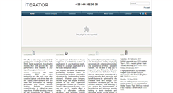 Desktop Screenshot of iterator.com.ua